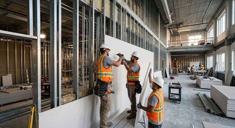 Commercial Drywall Installation in Boulder, CO