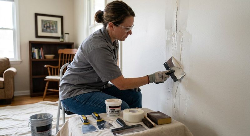 Drywall Crack Repair in Wilmington, NC