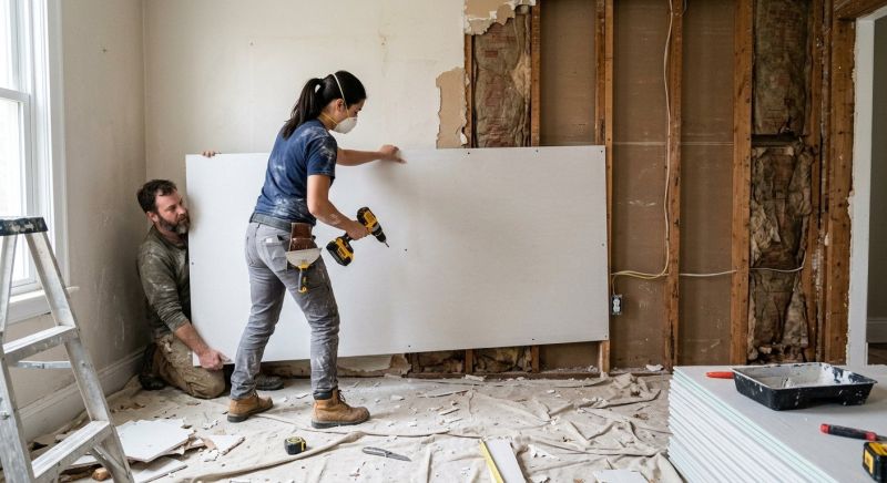 Drywall Renovation in Olathe, KS