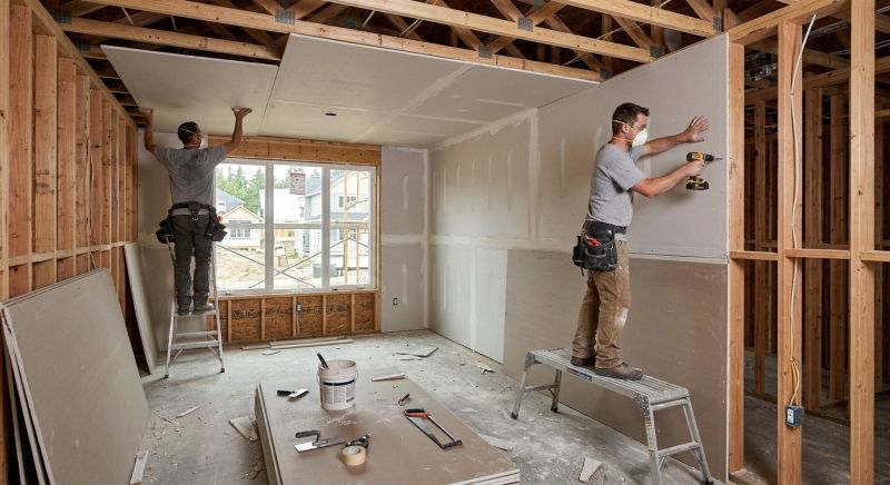 House Drywall Installation in Kansas City, MO