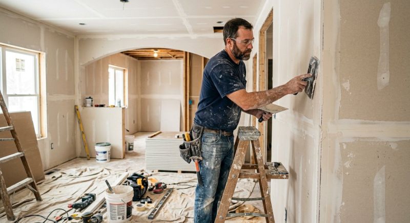 Residential Drywall Service in Overland Park, KS