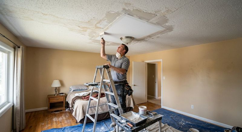 Ceiling Drywall Repair in Conroe, TX