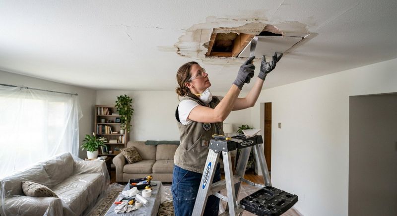 Ceiling Repair Service in Olathe, KS
