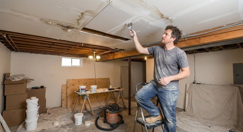 Ceiling Water Damage Repair in Conroe, TX