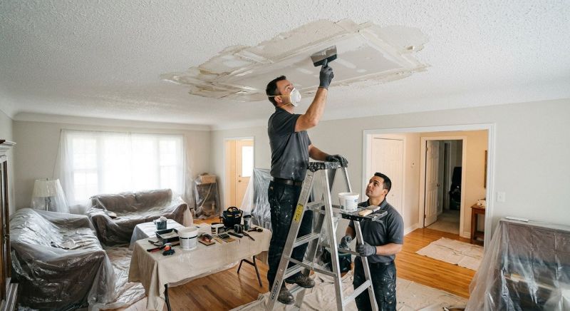 Ceiling Water Damage Repair in Kansas City, KS