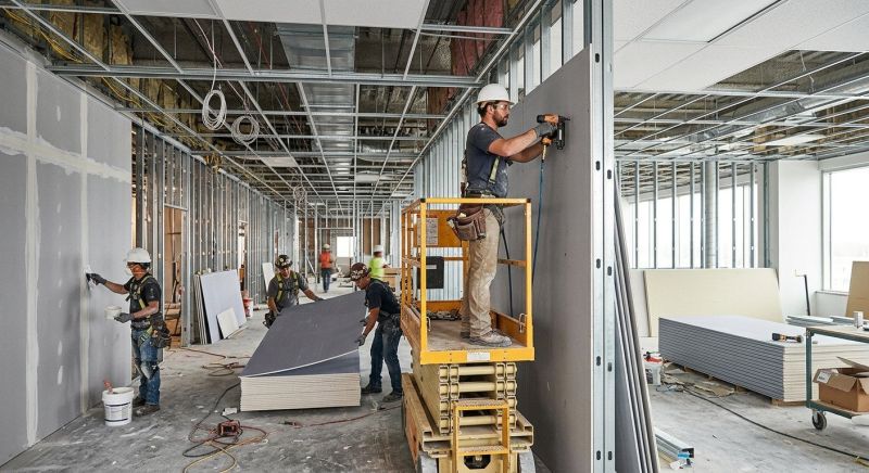 Commercial Drywall Installation in Denver County, CO