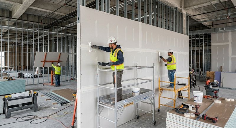 Commercial Drywall Installation in Denver, CO