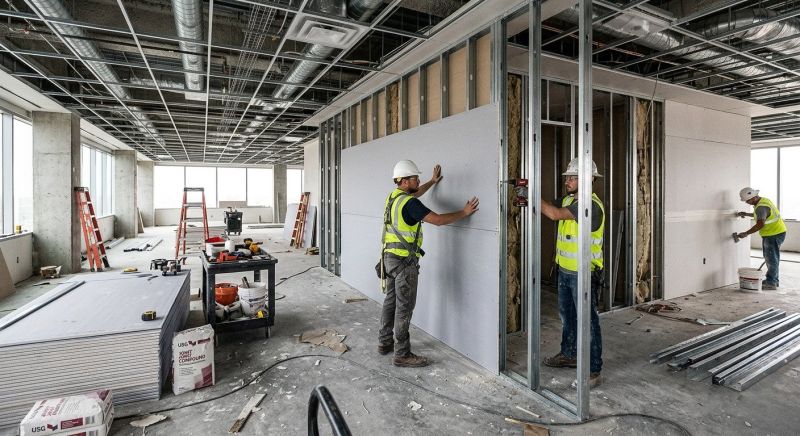 Commercial Drywall Renovation in Denver, CO