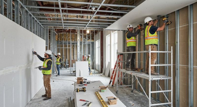 Drywall Construction in Conroe, TX