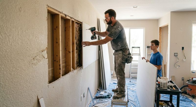 Drywall Renovation in Conroe, TX