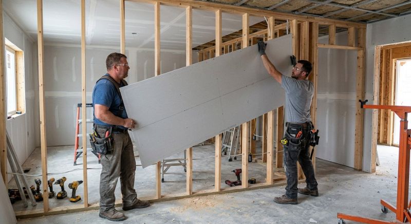 Garage Wallboard Installation in Denver, CO