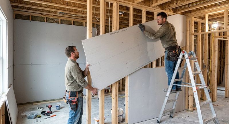 Gypsum Board Installation in Kansas City, MO