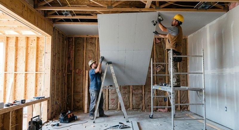 Gypsum Board Installation in Denver County, CO