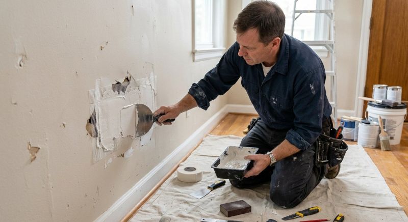 Gypsum Board Repair in Kansas City, KS