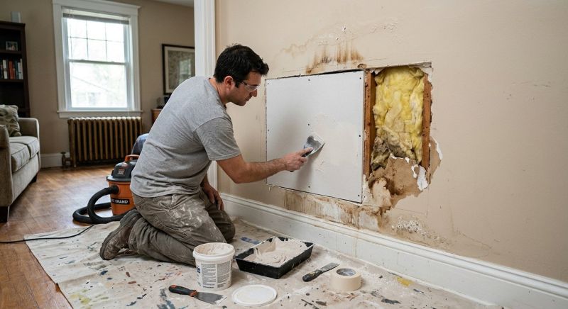 Gypsum Board Repair in Wilmington, NC