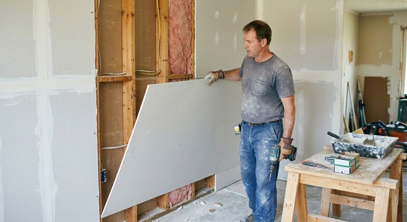 Gypsum Board Repair in Conroe, TX