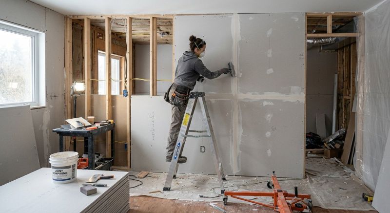 Residential Drywall Service in Overland Park, KS
