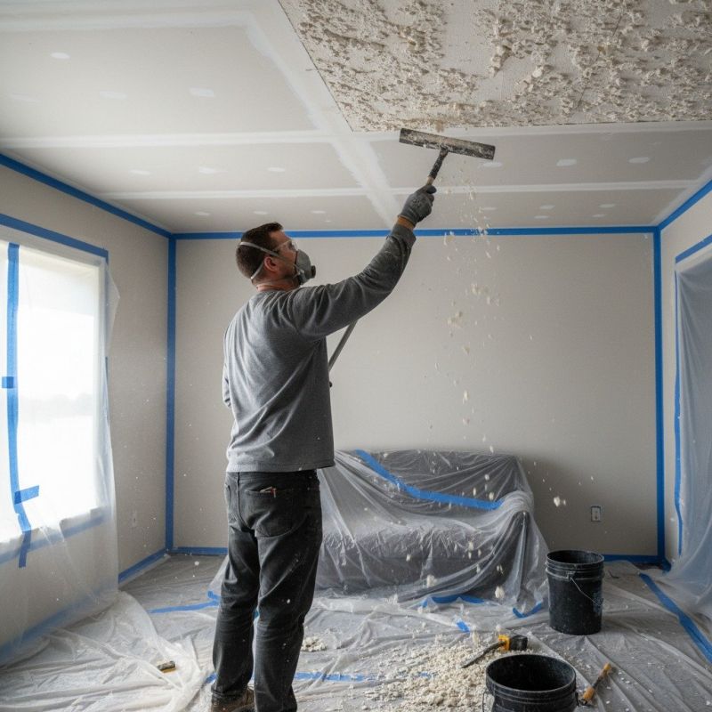 Textured Ceiling Removal in Waco, TX
